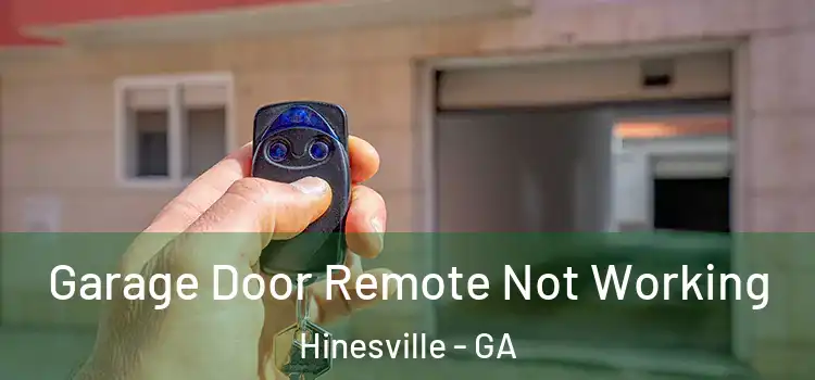  Garage Door Remote Not Working Hinesville - GA